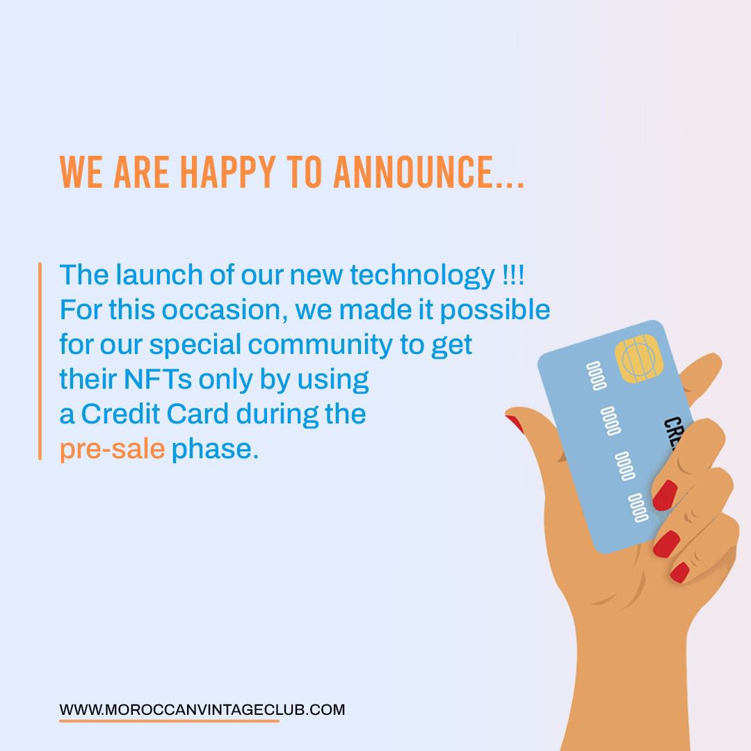 moroccanvcnft's tweet photo. As is customary, we bring to you the latest blockchain innovations.
#mvc #moroccanvintageclub #dimamaghrib #nft #NFTCommunity https://t.co/NiWTWXaNRd