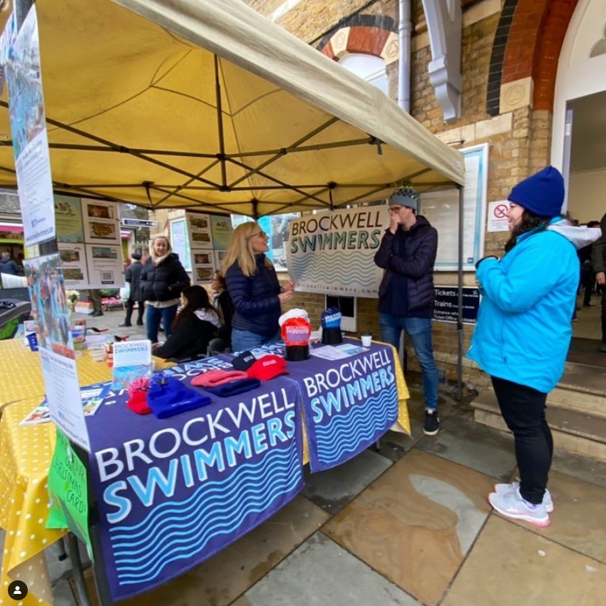 HHcommunitytent's tweet photo. Come and chat to @brockwellswim who are joining us at the Community Tent this Sunday 8th May! Local swimming club based at Brockwell Lido. Stall located outside the train station. We'll be there all day, Brockwell Swimmers will be with us 10am-1pm. 
#hernehill #se24 #southlondon https://t.co/gV6wTgqhqy