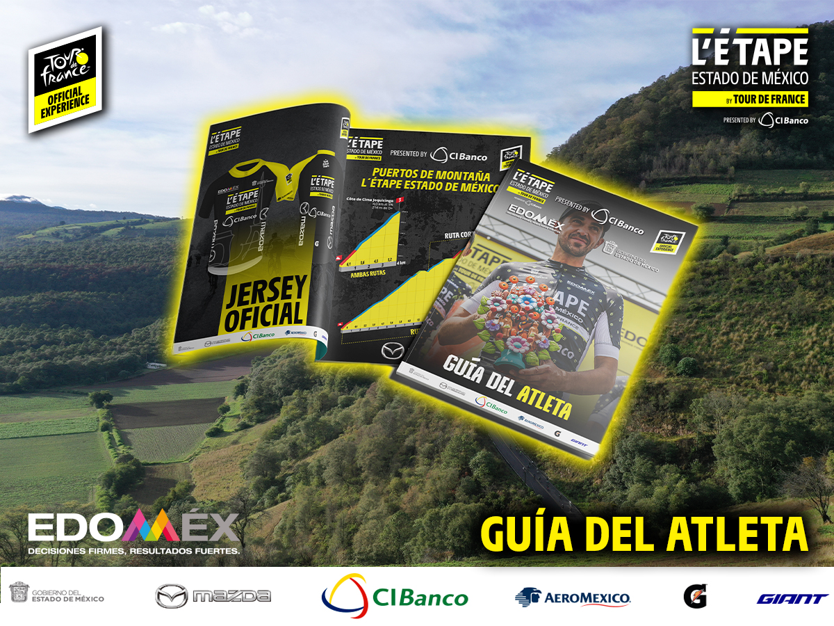 LaEtapaMexico's tweet photo. Ya está aquí la guía del atleta de L´Étape Estado de México, nos vemos el 15 de mayo para disfrutar de la etapa reina de nuestro serial.

Últimos lugares:
https://t.co/N6Y3MYIB8v

Consulta la guía:
https://t.co/WlMs90tKLJ https://t.co/HvrGd7Kiuq