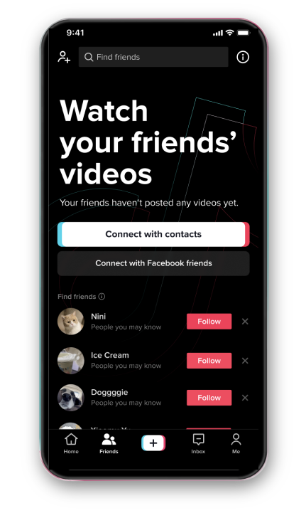 TikTokComms on X: As we continue to celebrate community and creativity,  we're bringing a Friends Tab to more people over the coming weeks, which  will allow you to easily find and enjoy
