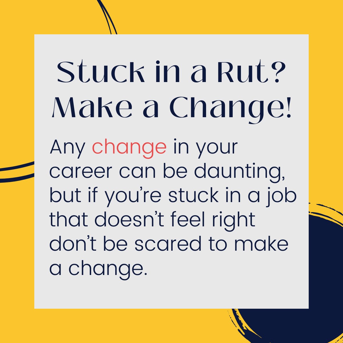hello_grads's tweet photo. Are you stuck in a career rut and want to know what to do next? Find out our top pieces of advice: https://t.co/4N9SZjqcM0 https://t.co/5yMoNX3wPT