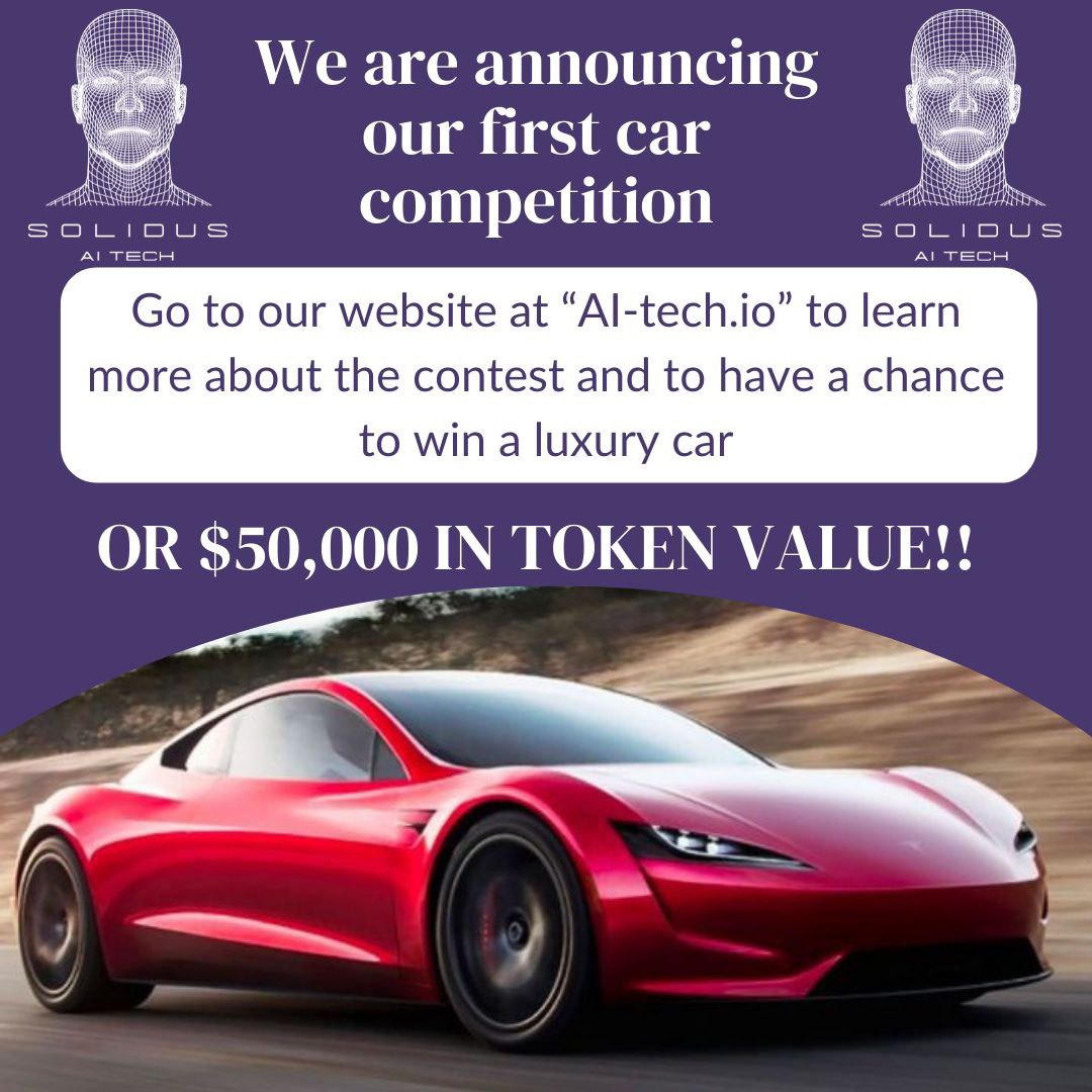 Lena2023_CMT's tweet image. Do not miss this unique opportunity, amazing rewards are waiting for you.
By participating in the big contest
#AITEC
😎🤑
 ai-tech.io
  t.me/SolidusAiChat
😎🤑
#rbxsamurai #AITECH #rbxs #cryptonews #AI #solidusaitech  #investment