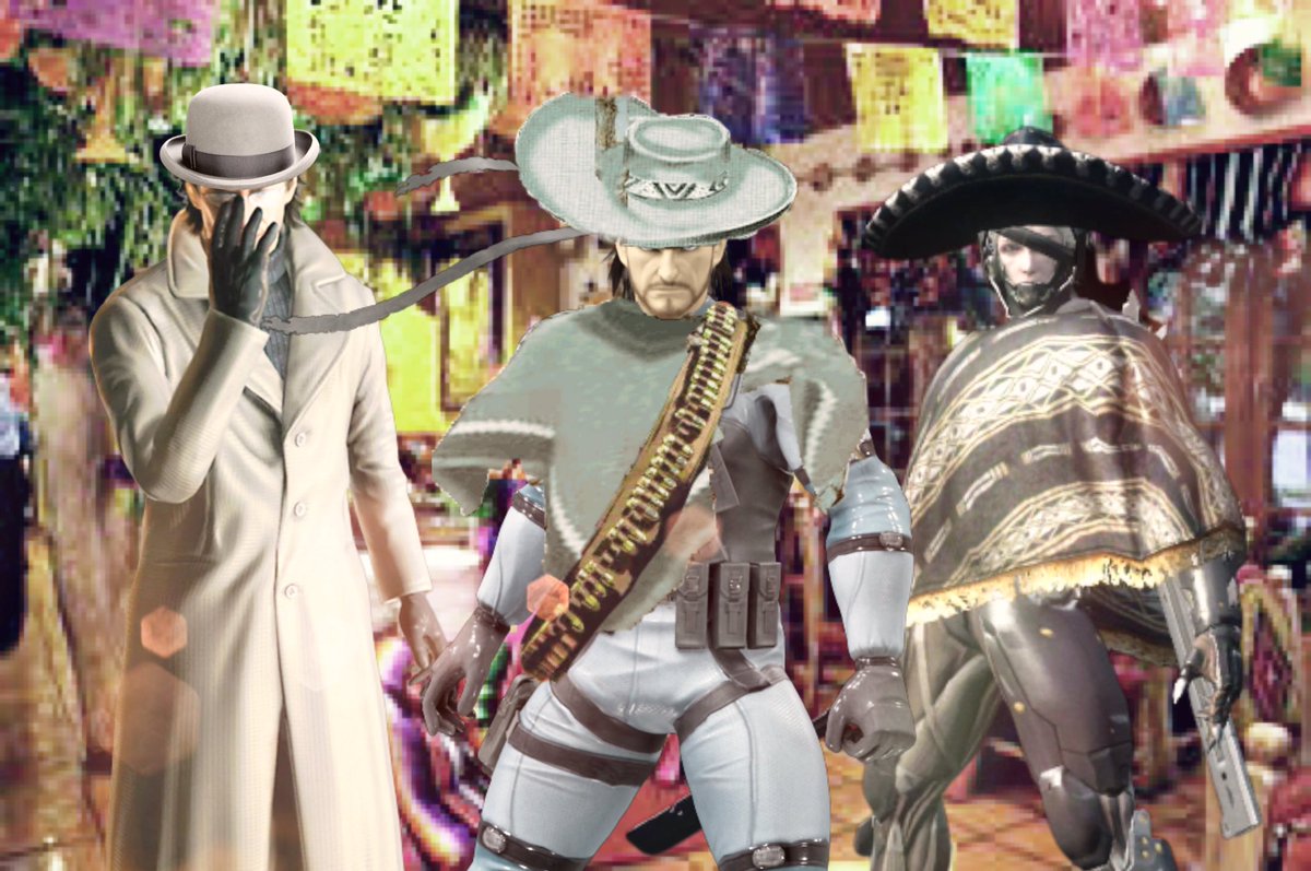 SolidButSnake's tweet image. Hrngh…let’s get our Cinco de Mayo on, men.