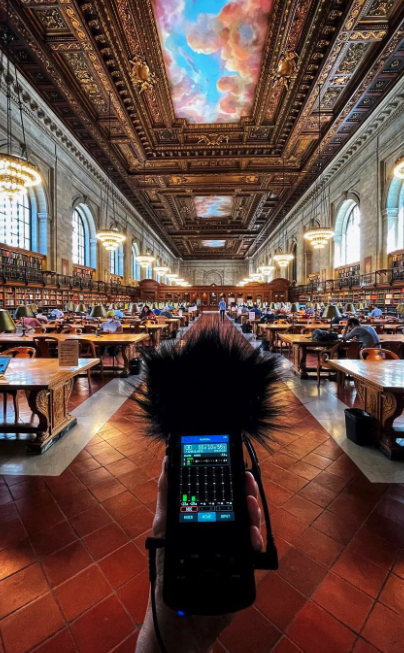 TASCAMpro's tweet photo. Shhhhh.....Portacapture X8 at the New York Library.
#TASCAM #tascam_official #sounddesign #sounddesigner #fieldrecorder #fieldrecording #handheldrecorder #digitalrecorder #recording #proaudio #videographer #videography https://t.co/OpKNRgKrmd