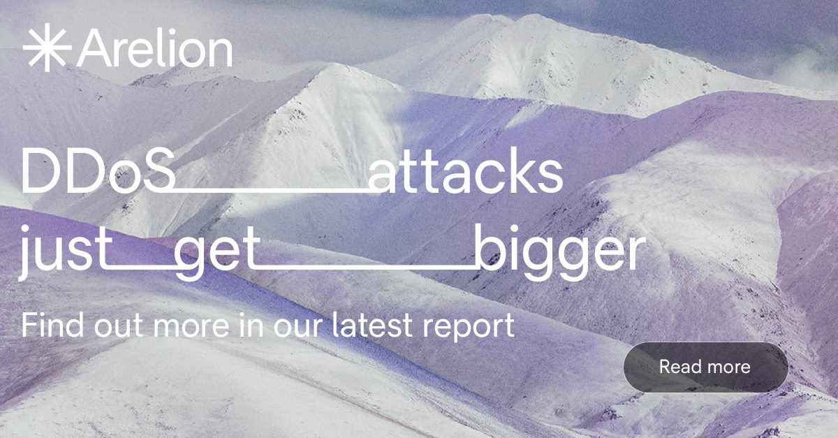 Peak #DDoS attack traffic increased by 45% in 2021. Discover unique insights about the ever-changing DDoS threat landscape in our latest report 👉 arelion.com/knowledge-hub/…

#cybersecurity #ddosattacks #cyberthreats #traffic #network