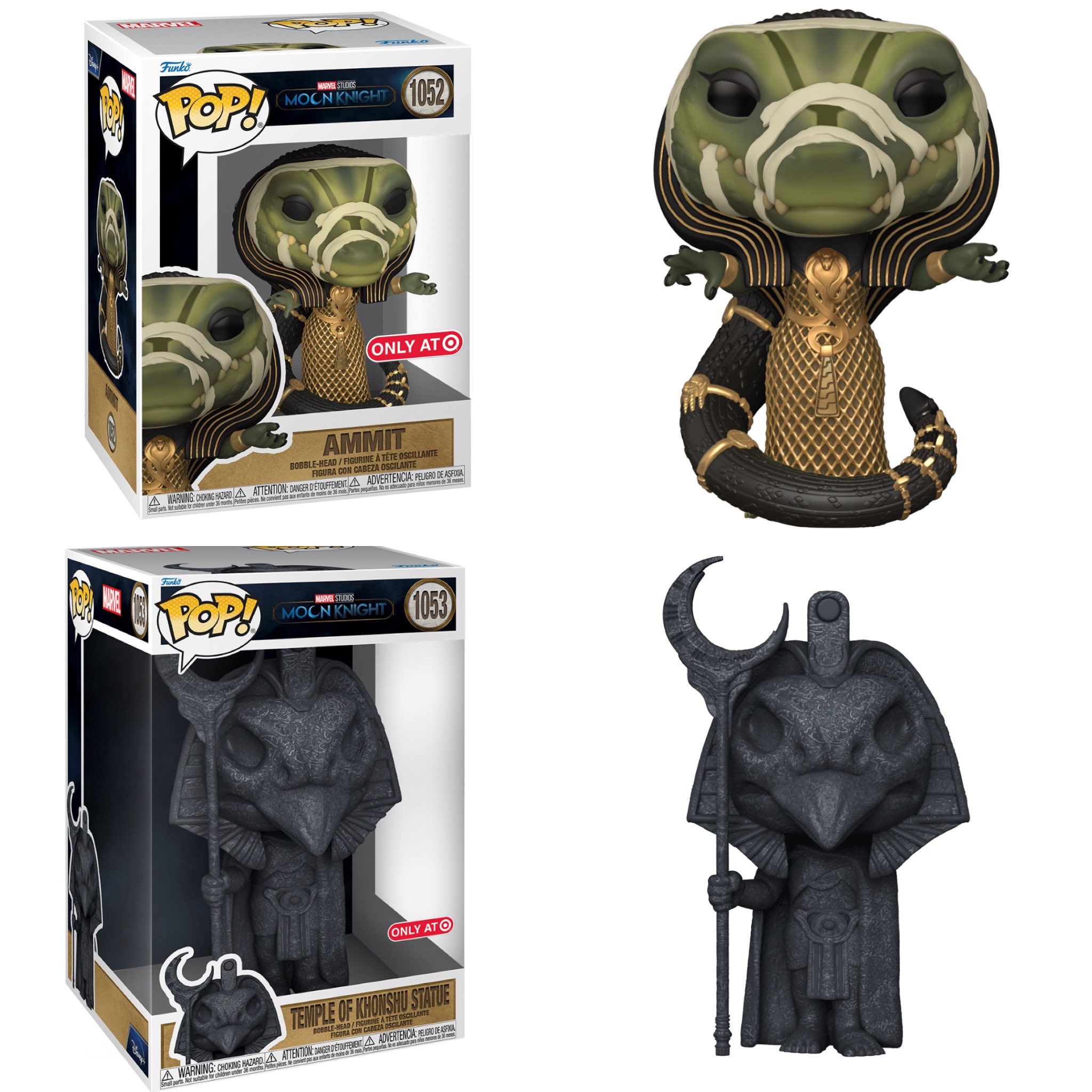 Funko Pop Marvel Moon Knight - Temple Of Khonshu 1053