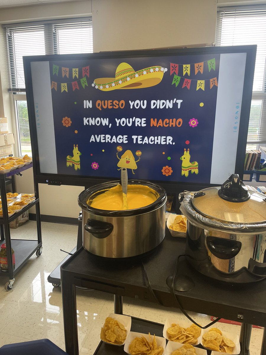 cigarroacowboys's tweet photo. In QUESO you didn’t know, you’re NACHO average teacher. #cigarroacowboys #TeacherAppreciationWeek @dallasschools @ClaritaRivera18 https://t.co/Aok1YcLOKV
