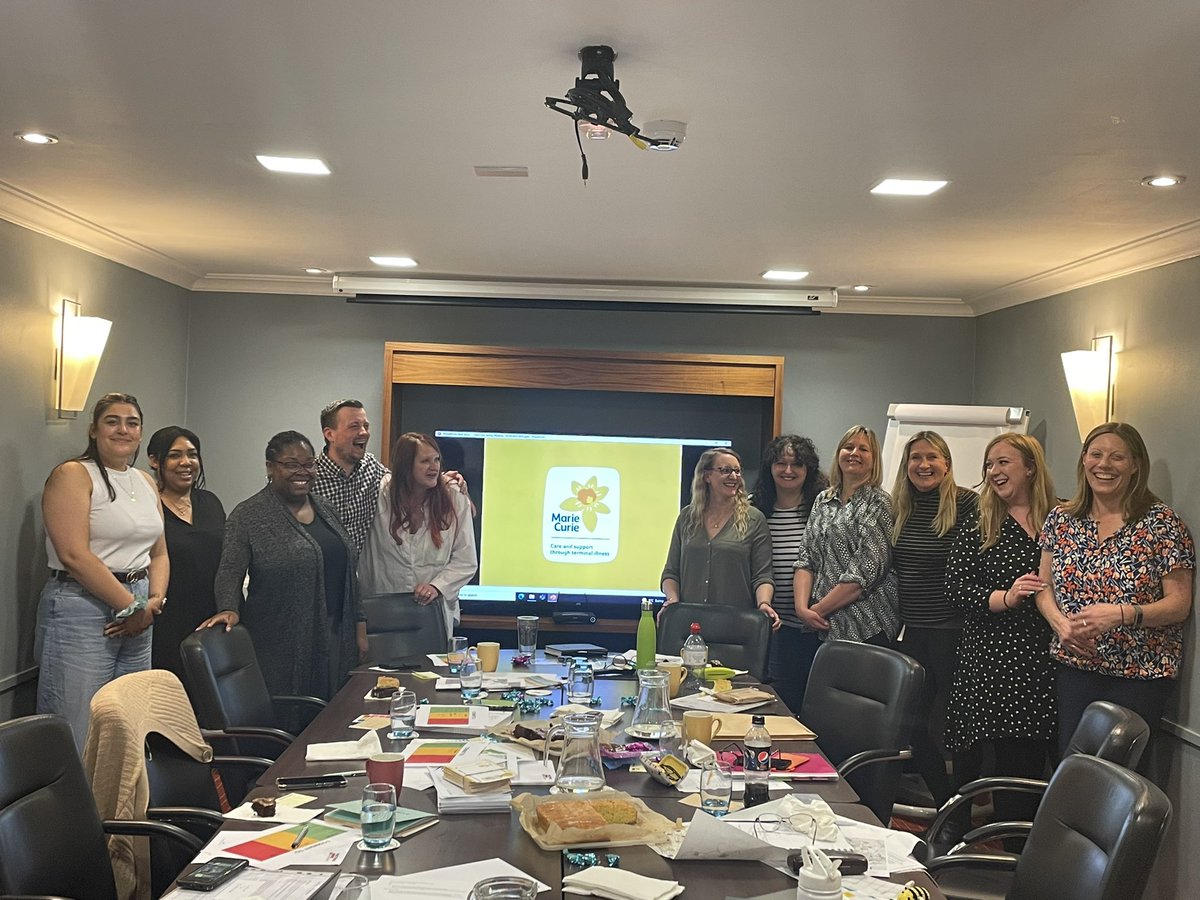 kiffybella's tweet photo. What a team #TeamEast. 1st time together &amp; 1st in person meeting. Loved spending the day reviewing success, acknowledging challenges &amp; most important looking forward to what’s next @fundraiserhels @PeterFundraiser @MarieCurieLincs @JaneRRichardson @katiegrinter @angela_taylor14 https://t.co/Ff6scKt56x