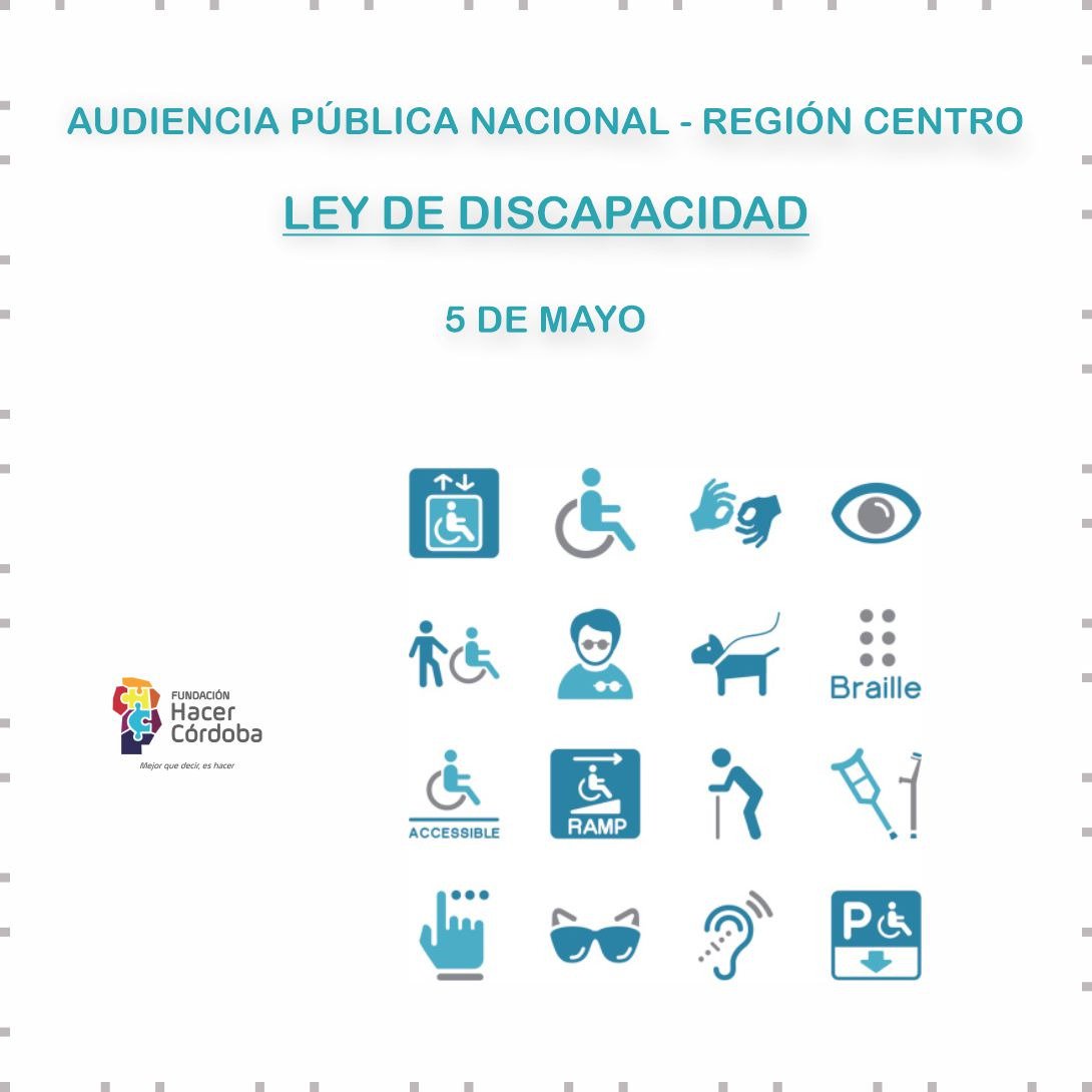 HacerCordoba's tweet photo. Necesitamos + y mejor inclusión cultural urbanística en educación en salud
#NuevaLeyDeDiscapacidad

@andiscapacidad @discapacidadcba @DSocialCba @CILSAong 
#ANDIS
#CiudadInclusiva

@ElDoce @canal10cba @tvcanalu @canalccordoba @LAVOZcomar @Cadena3Com @Lmdiariocomar @cyjpuntoinfo https://t.co/ejVkEMlMUl