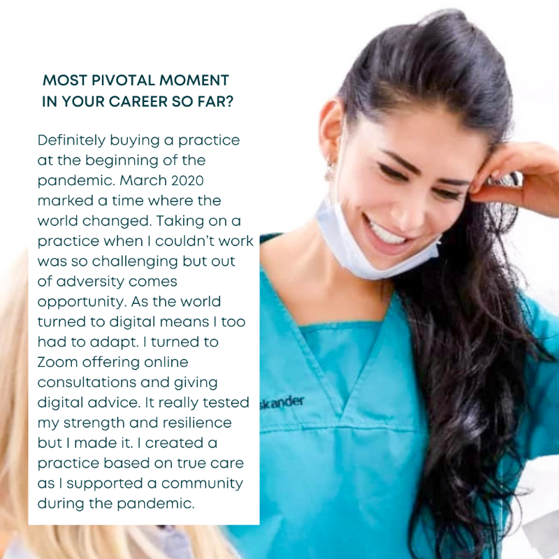 35Thousand's tweet photo. For this week's How She Carries On interview, we chatted with @DrRhonaEskander, cosmetic dentist, owner of the @DentalChelsea, and co-founder of PÄRLA toothpaste tabs. Swipe for a sneak preview &amp; tap the link for the full interview.