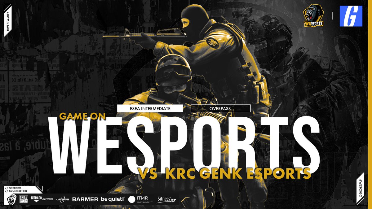WeSports_Main's tweet photo. Können wir den Sieg von gestern, heute wiederholen ?
#CSGO | @ESEA
⚔️ @KRCGenkEsports
⏱ 21.00 Uhr
🗺 Overpass
🗣 Livestream auf https://t.co/CkVLha3H9k
WeSTeam:
@ShaZ_1337
@desiremeow
@SMT197_
@Yoshireax
@MariinFPS
Auf geht´s #WeSHYPE #WeSCS #WeStastisch https://t.co/8iPAedxfhA
