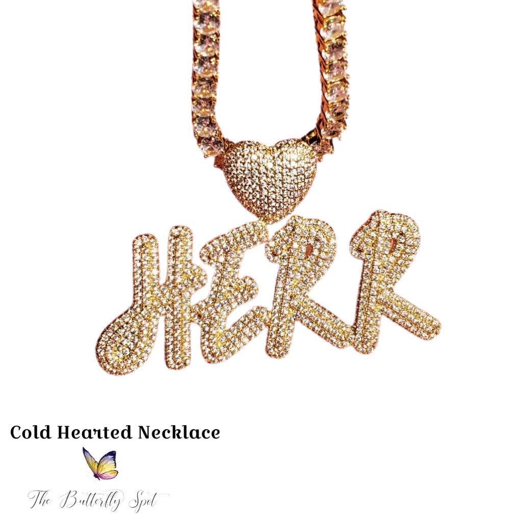 thbutterflyspot's tweet photo. Cold Hearted Necklace 🔥

Available in gold, silver, and rose gold 

All Custom Shop Jewelry ships within 7- 10 business days. Click the link in our to start customizing yours now!
https://t.co/cHdAzhgcQF https://t.co/pYwR59Wmd0