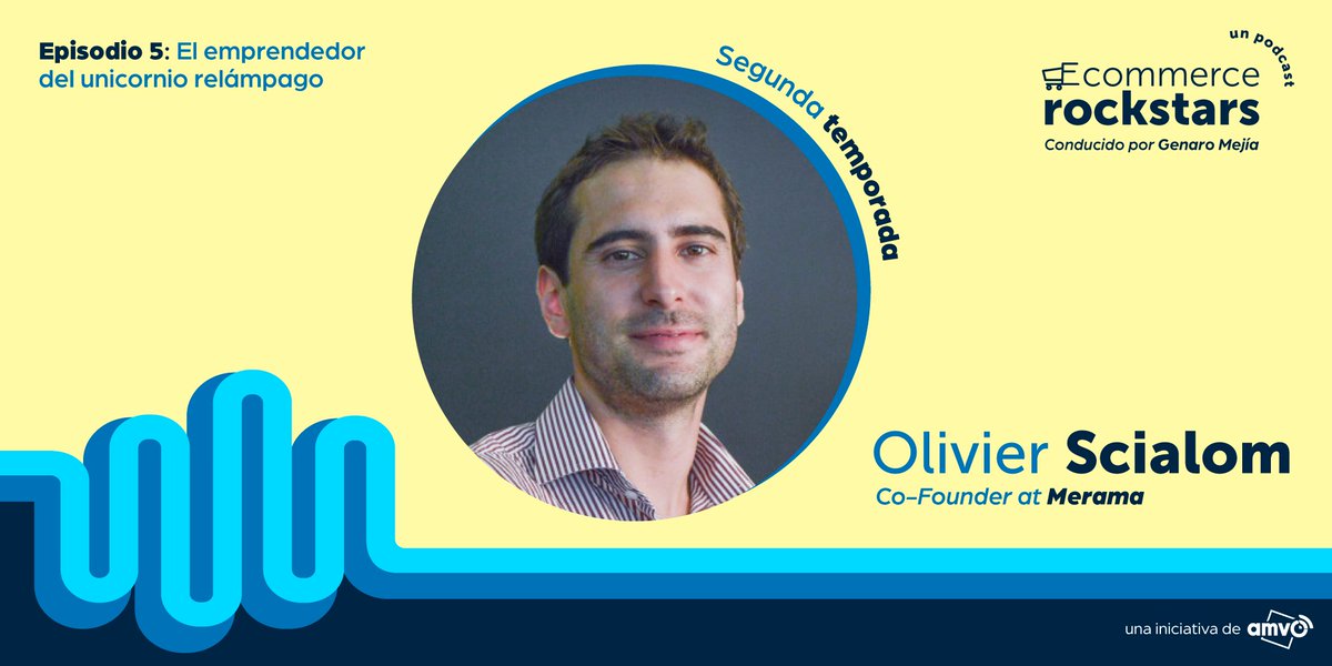 amvomexico's tweet photo. Tenemos nuevo episodio de E commerce Rockstars con Olivier Scialom de #Merama. Conducido por @genarorastignac.
Escucha aquí:
Spotify: https://t.co/rXc1RRh42d
Google Podcast: https://t.co/eCKofkwPJa
Amazon Music: https://t.co/NKQcwpsTSd https://t.co/5FqR72aflx