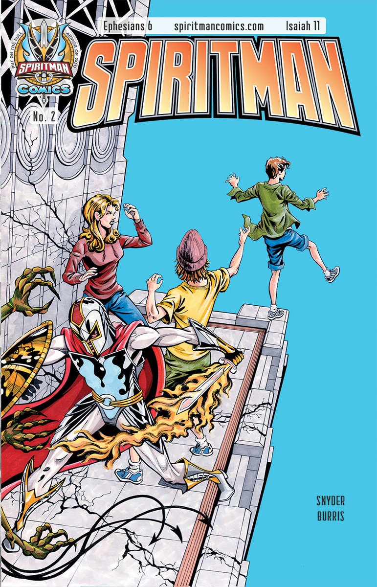 We received another request for comics from a prison chaplain. Happy to support them in their ministry... we sent out 100 copies of Spiritman #2. Praying that it fosters a connection between the chaplains and the people they serve Psalm107:10-15WMB
spiritmancomics.com
#comics