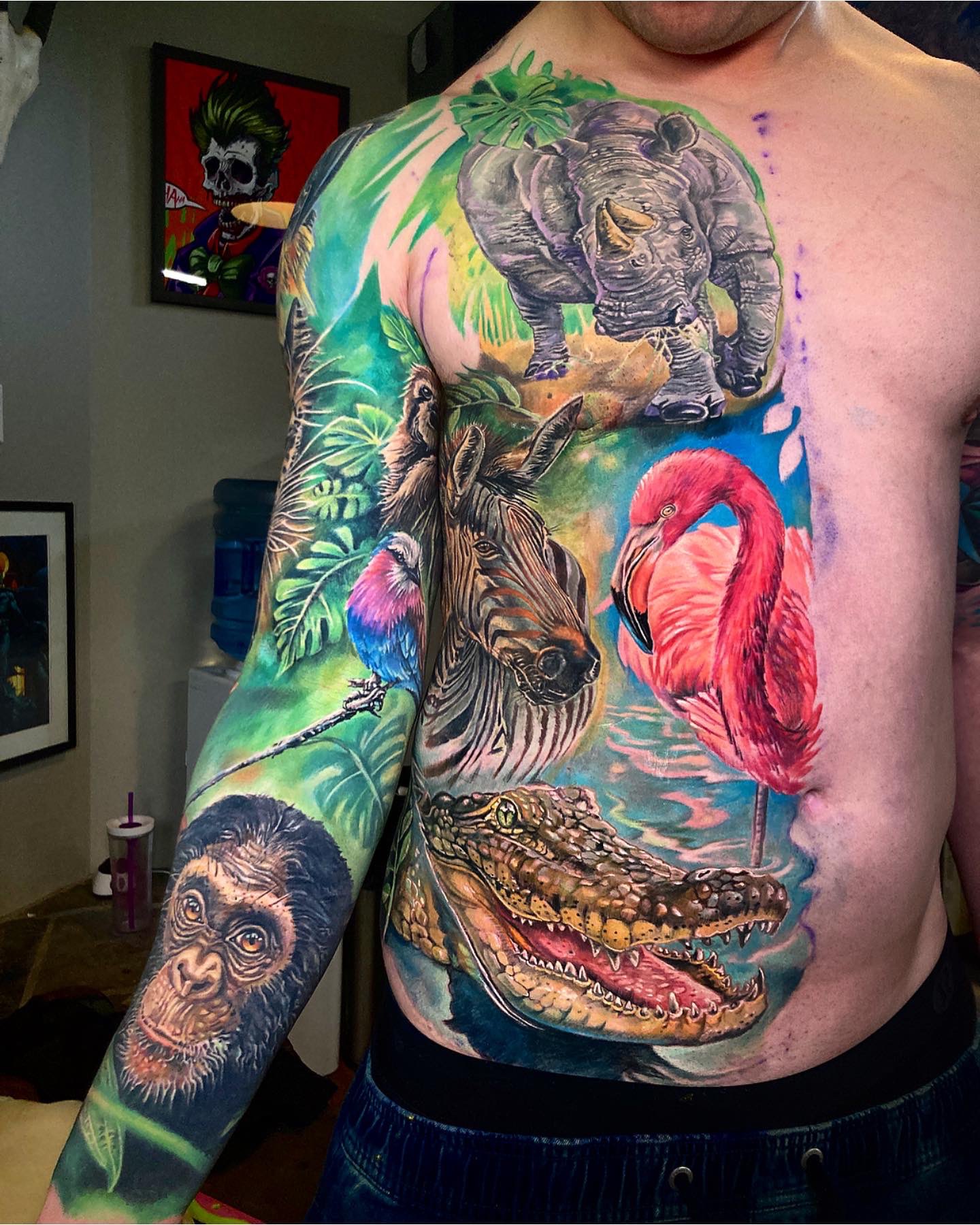 Tattoo uploaded by Tattoodo • King 'o' the jungle by Stefano Alcantara  #StefanoAlcantara #realism #realistic #hyperrealism #lion #junglecat #safari  #kingofthejungle #roar #cat #nature #animal #tattoooftheday • Tattoodo