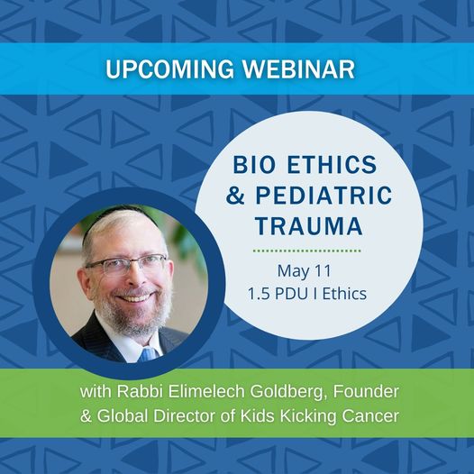 officialmatio's tweet photo. We are so excited for Rabbi G to spread the message of #PowerPeacePurpose during the @AssocChildLife Professionals Webinar on "Bio Ethics & Pediatric Trauma". Rabbi G will be speaking on May 11th, so make sure to register at the link below!
https://t.co/ySiV9R2iOJ https://t.co/lV9dlVswZq