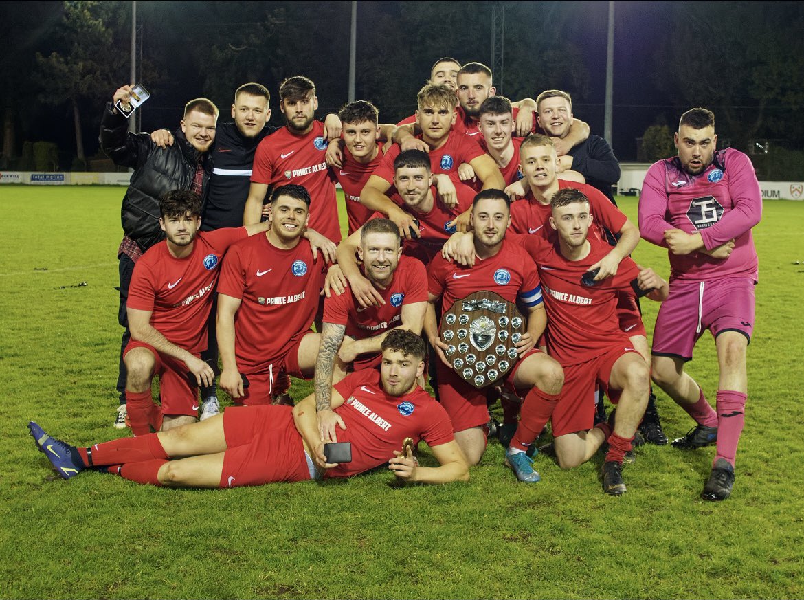 Clinton Cup Winners💙🏆

Wombourne Athletic 4 - 0 AFC Goldthorne

Brilliant result &amp; performance. Everyone was on fire and the supporters were brilliant. Nice way to round off the campaign and we look forward to next season.

Bran ⚽️⚽️⚽️ Jake⚽️