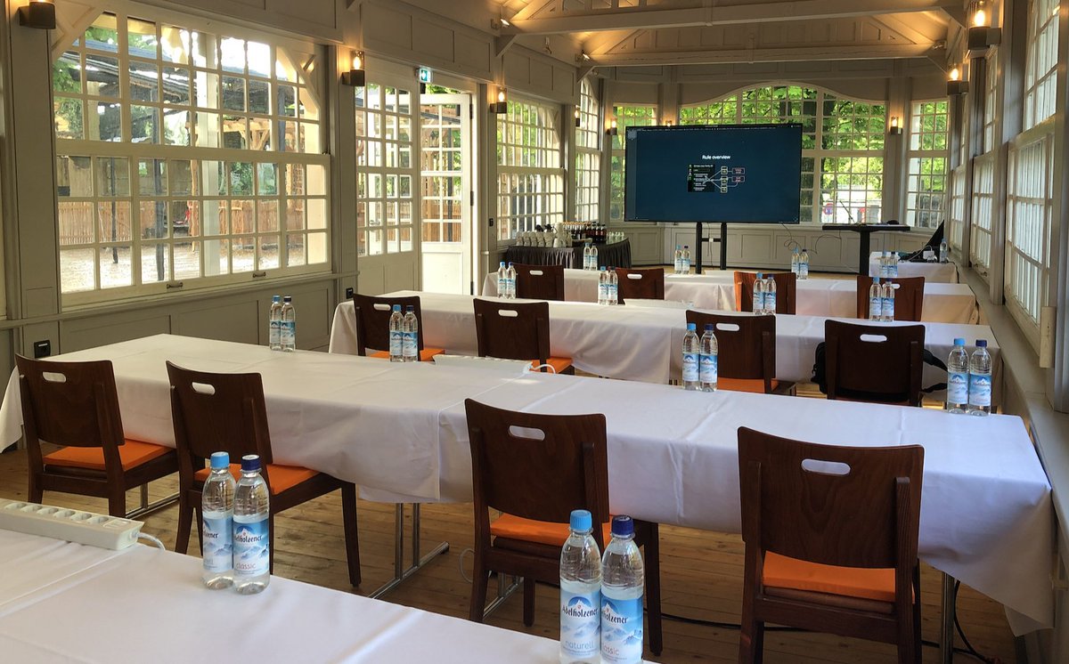 SimonMeggle's tweet photo. The "Salettl" @Nockherberg Munich. Great place for a #Robotmk workshop with TOP-CLASS participants.
The international #cmkconf8 is over now - and something else big has just begun. Stay tuned! :-)
#checkmk #robotframework #monitoringlove #e2e #syntheticmonitoring https://t.co/TLws0fzCHW