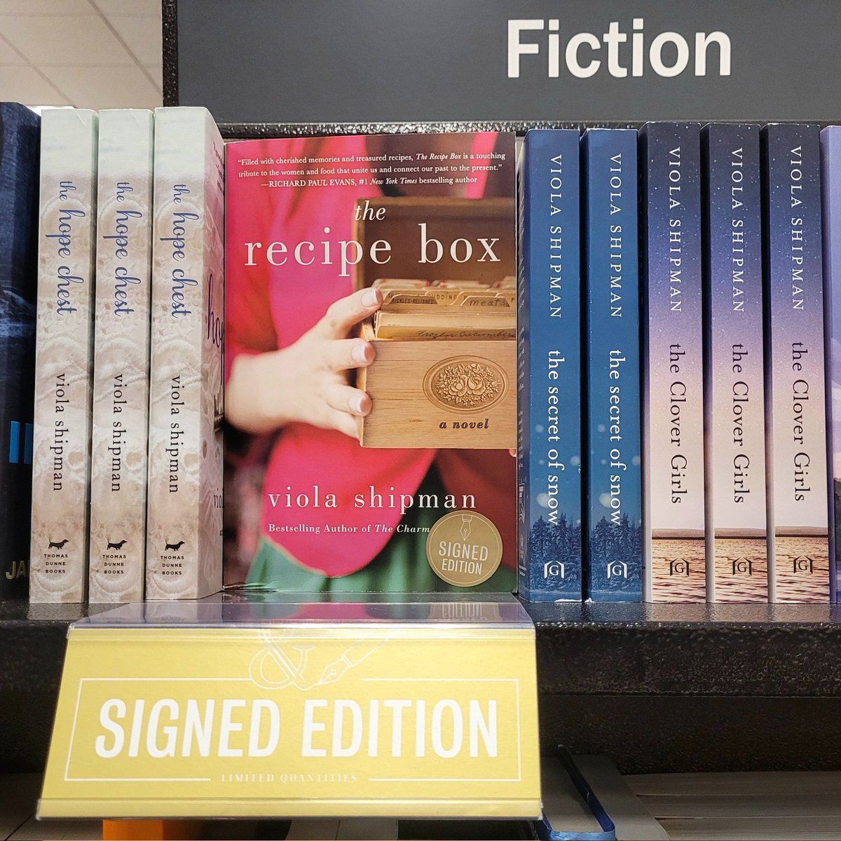 PSA: <a href="/viola_shipman/">Viola Shipman</a> stopped in earlier today and signed our stock of his books!