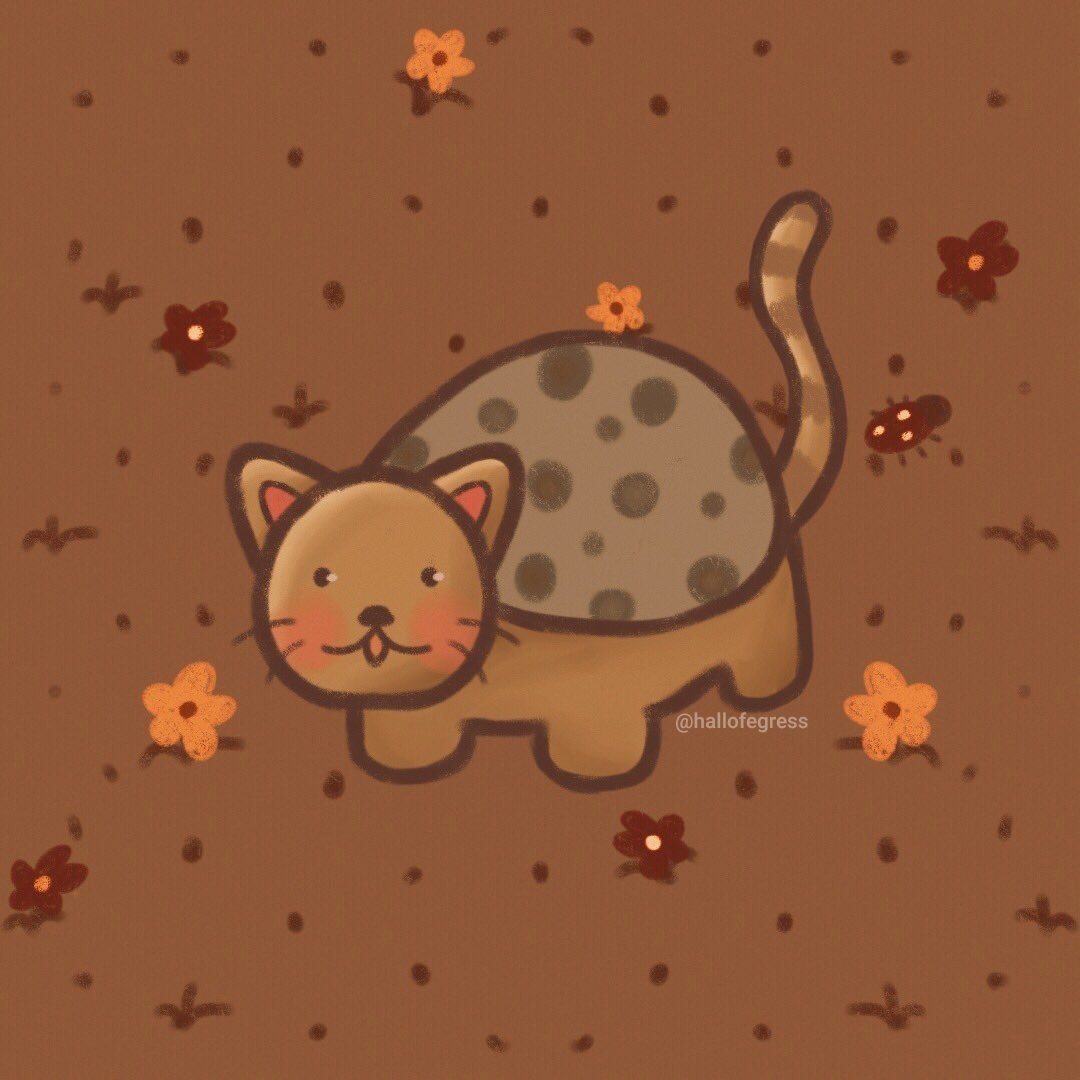 「CAT TURTLE. 」|ren ♡のイラスト
