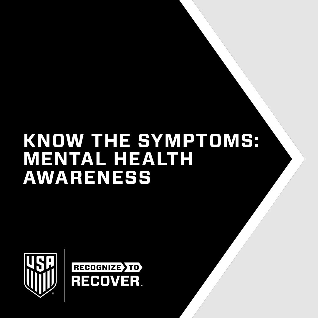 ussoccer's tweet photo. #MentalHealthAwarenessMonth kicks off today, May 1. 

Know the signs and the resources available to help yourself and others ⤵️