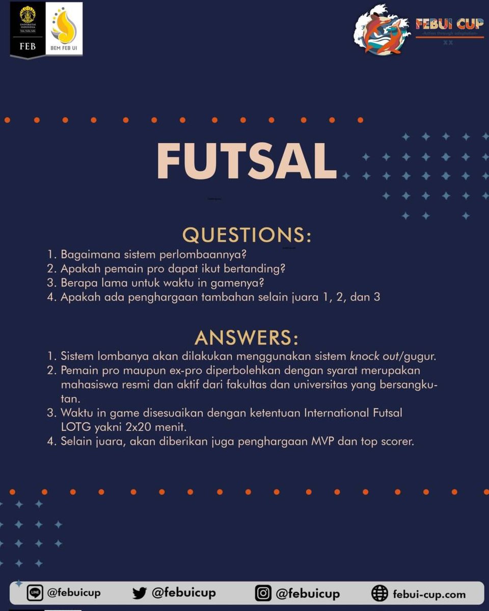 The 22nd FEBUI Cup tweet media