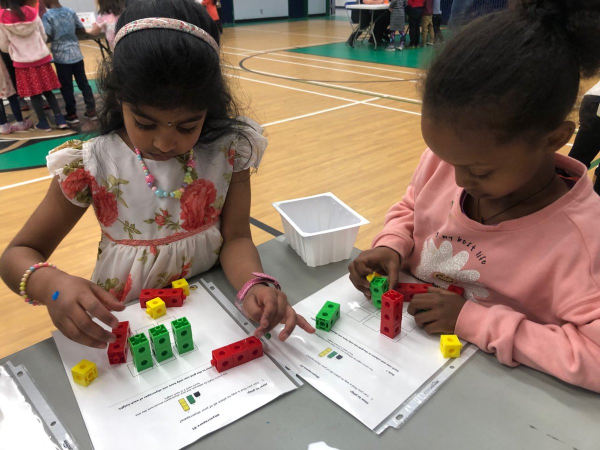 smusgrove2's tweet photo. Math Festival @LKCougars The smiles say it all! #mathisfun #mathfestival #math #sd40learns #kelvinkindies #challengelearning https://t.co/a1QvxfRmzE