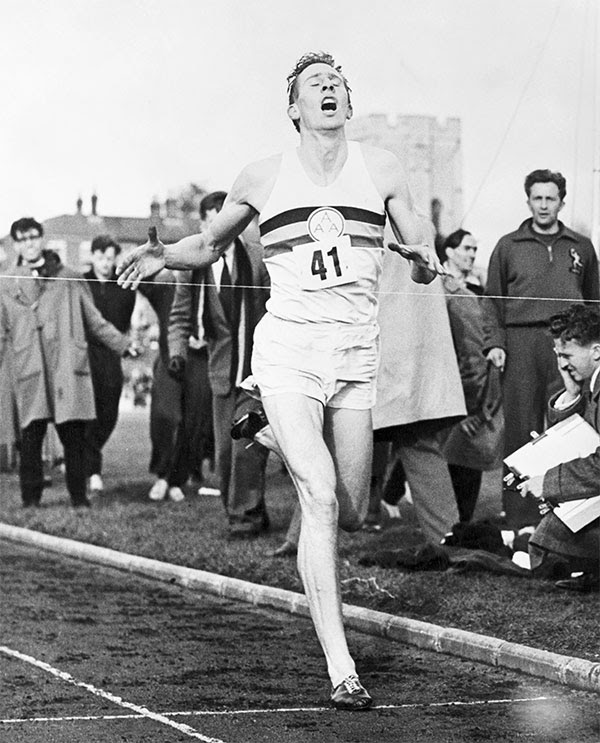 GregMcMillan's tweet photo. Sir Roger Bannister - who, on May 6, 1954, became the first person to break 4 minutes for the mile. At the time, some considered this an impossible task but not to Sir Roger. To him, it seemed like a challenging goal that was no match for the human spirit. https://t.co/haRlfwBdls