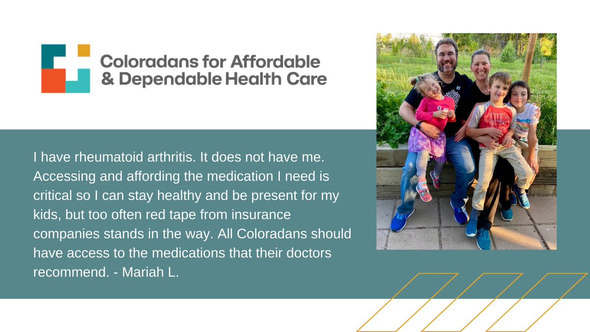 ChronicCareCO's tweet photo. Thank you @SenJanetBuckner @FaithWinterCO for sponsoring #HB1370 so Coloradans like Mariah get the medications they need when they need them. #HB1370 will ensure doctors decide which medications are best for patients, not insurers #coleg #cohealth  https://t.co/BuDEIMmEtm https://t.co/6bFdz9FQnB