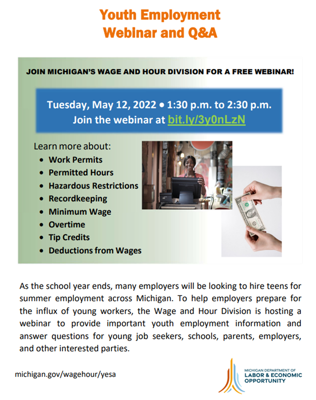 Michigan Dept. of Labor and Economic Opportunity on Twitter "As the