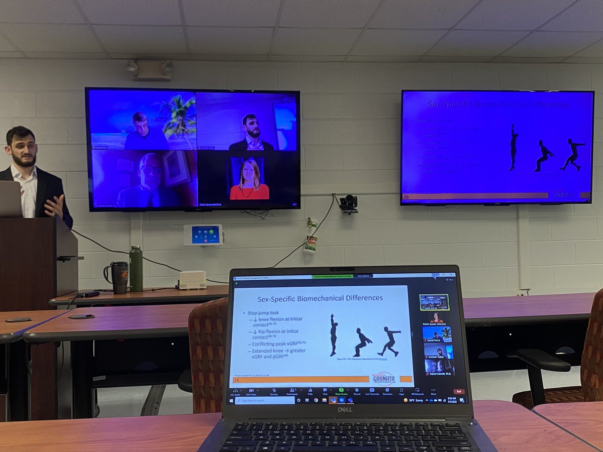 Granata Lab (@granatalab) on Twitter photo Congrats to PhD candidate <a href="/MichaelTeaterVT/">Michael Teater, PhD, ACTAR</a> for his successful prelim proposal! We’re excited to see what you learn about differences in jump landing tasks between sexes in your #biomechanics #research. <a href="/BEAMvt/">Virginia Tech Biomedical Engineering & Mechanics</a> Congrats to PhD candidate <a href="/MichaelTeaterVT/">Michael Teater, PhD, ACTAR</a> for his successful prelim proposal! We’re excited to see what you learn about differences in jump landing tasks between sexes in your #biomechanics #research. <a href="/BEAMvt/">Virginia Tech Biomedical Engineering & Mechanics</a>