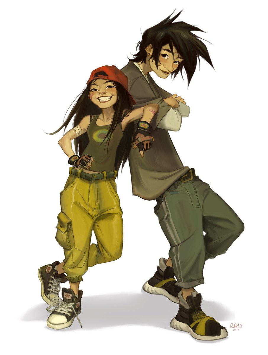 RooDraws's tweet photo. Hey all, wanted to post that I’m currently available for character design /concept art position ✏️ portfolio &amp; resume link in bio! https://t.co/6JqUK2pT6x