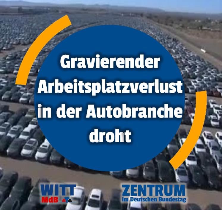 Witt_Uwe's tweet photo. Die Drosselung der #Autoproduktion wird nicht nur gewaltige Gewinneinbrüche zur Folge haben, sondern die #Sicherheit tausender Arbeitsstellen gefährden.
Viele #Arbeitsplätze wurden schon durch die mangelnde Attraktivität des #Wirtschaftsstandortes #Deutschland verspielt.#Ampel https://t.co/DiPDTZ2UJd