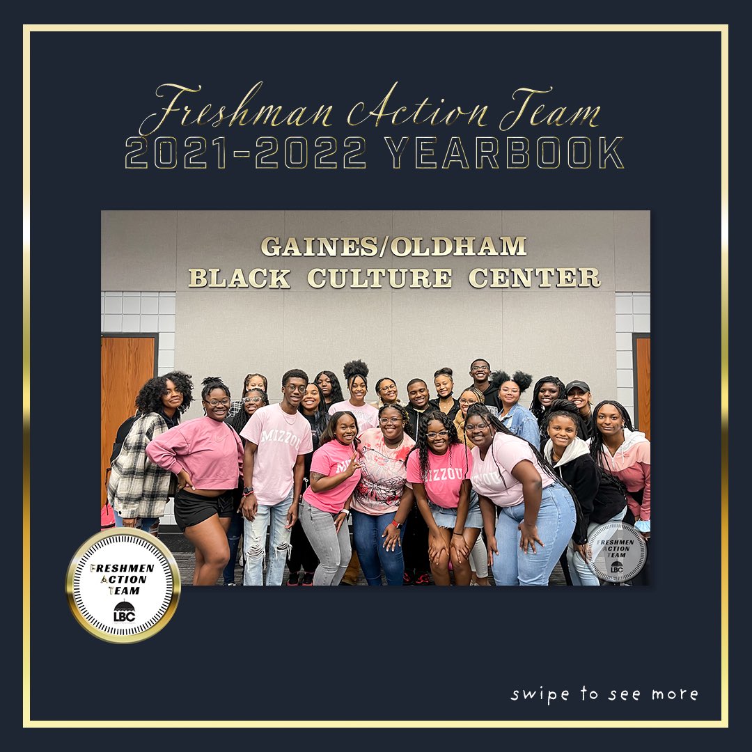 MizzouFAT's tweet photo. Here is the Freshman Action Team 2021-2022 Yearbook! Thank you to everyone who came out and supported our events this year. We hope you all had an amazing Freshman year. 

We would also like to highlight some of our Outstanding Members as well as our Spotlight Member, Maya Strong https://t.co/3HjVmucL3E