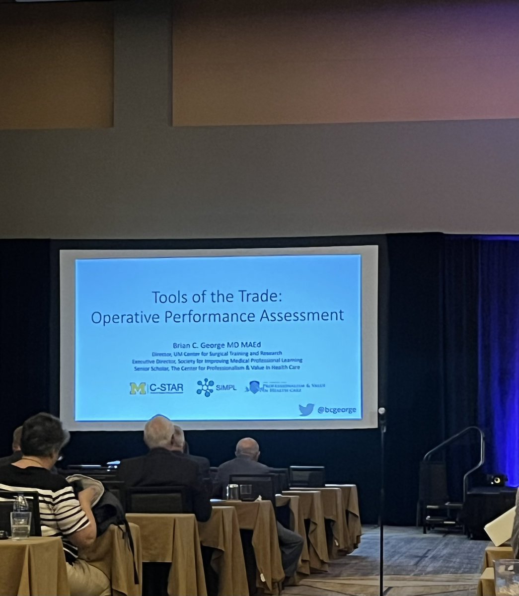 Alisha Heximer (@alishaheximer) on Twitter photo Excited to learn more about Competency-based education from this incredible panel at #SEW22
<a href="/bcgeorge/">Brian George</a> <a href="/BrenessaL/">Brenessa Lindeman, MD, MEHP</a> <a href="/RoyPhit/">Roy Phitayakorn</a> <a href="/MinterWiscSurg/">Rebecca Minter</a>
<a href="/CSTAR_UM/">Center for Surgical Training and Research</a> <a href="/Surg_Education/">Association for Surgical Education</a> Excited to learn more about Competency-based education from this incredible panel at #SEW22
<a href="/bcgeorge/">Brian George</a> <a href="/BrenessaL/">Brenessa Lindeman, MD, MEHP</a> <a href="/RoyPhit/">Roy Phitayakorn</a> <a href="/MinterWiscSurg/">Rebecca Minter</a>
<a href="/CSTAR_UM/">Center for Surgical Training and Research</a> <a href="/Surg_Education/">Association for Surgical Education</a>