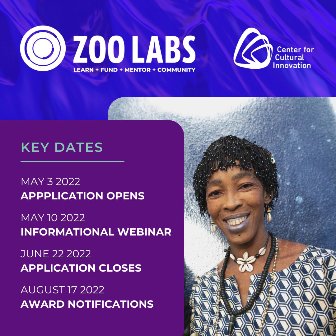 Next Tuesday we have an informational #webinar where we will answer your questions about the #FUND application. 
Go to cciarts.org/zoo_labs.html to sign up! 
•
#zooLabs #cciarts #seedfunding #bipoc #musicBusiness #bayArea #grant