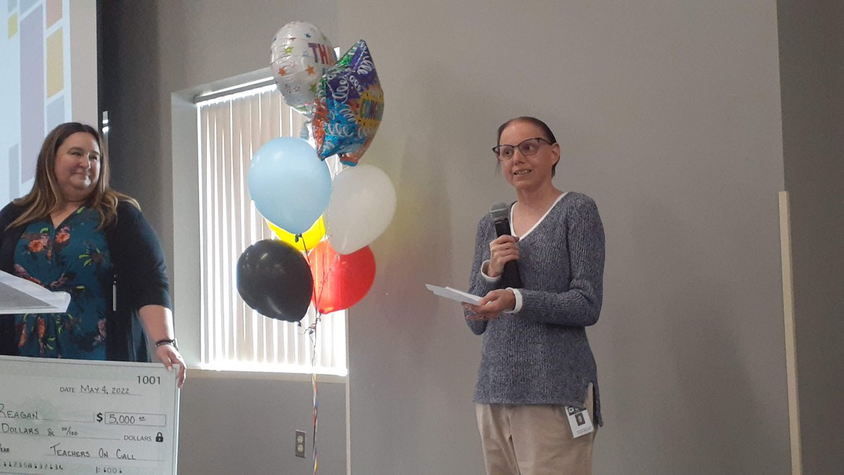 ISD191's tweet photo. We had the privilege of honoring Katie Reagan, a @TeachersOnCall @191_ECP substitute teacher who received National Substitute Educator of the Year award for the 2021-22 school year, at a ceremony on May 4. What an achievement! Congrats, Katie! 🎉 #CommunityStrong #One91 https://t.co/Z6RZfxkzAX