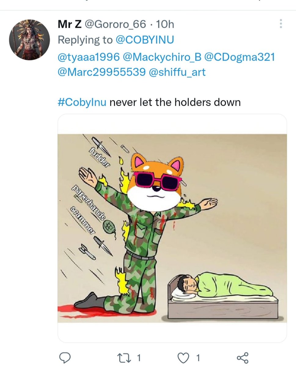COBYINU's tweet photo. Do what you can do now and let your investment grows❤️🔥 https://t.co/0fg4rVIe9e