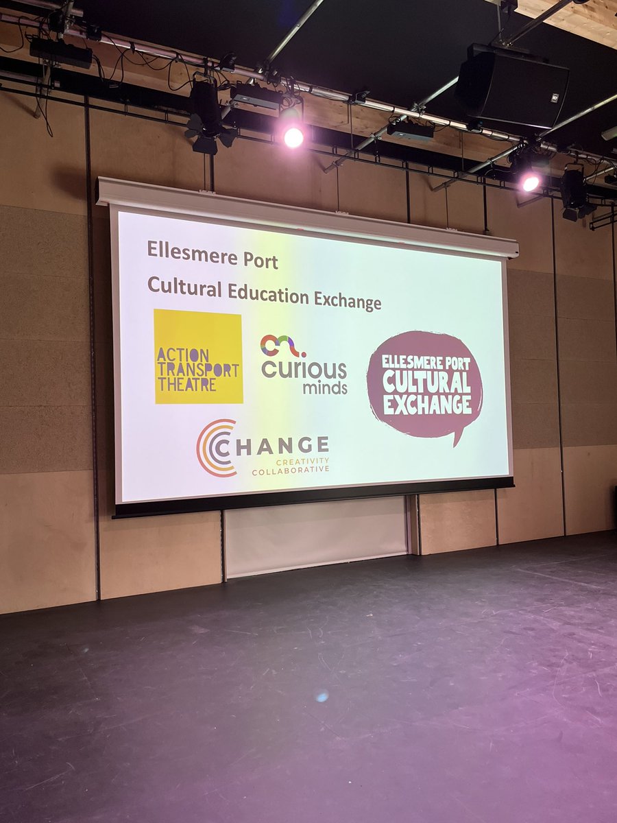 CChangeNW's tweet photo. We are very excited about our hyperlocal work with @ATTtweet and @CuriousMindsNW Working together to transform the cultural opportunities for the children of Ellesmere Port #creativityNW https://t.co/YKJ5erXShs