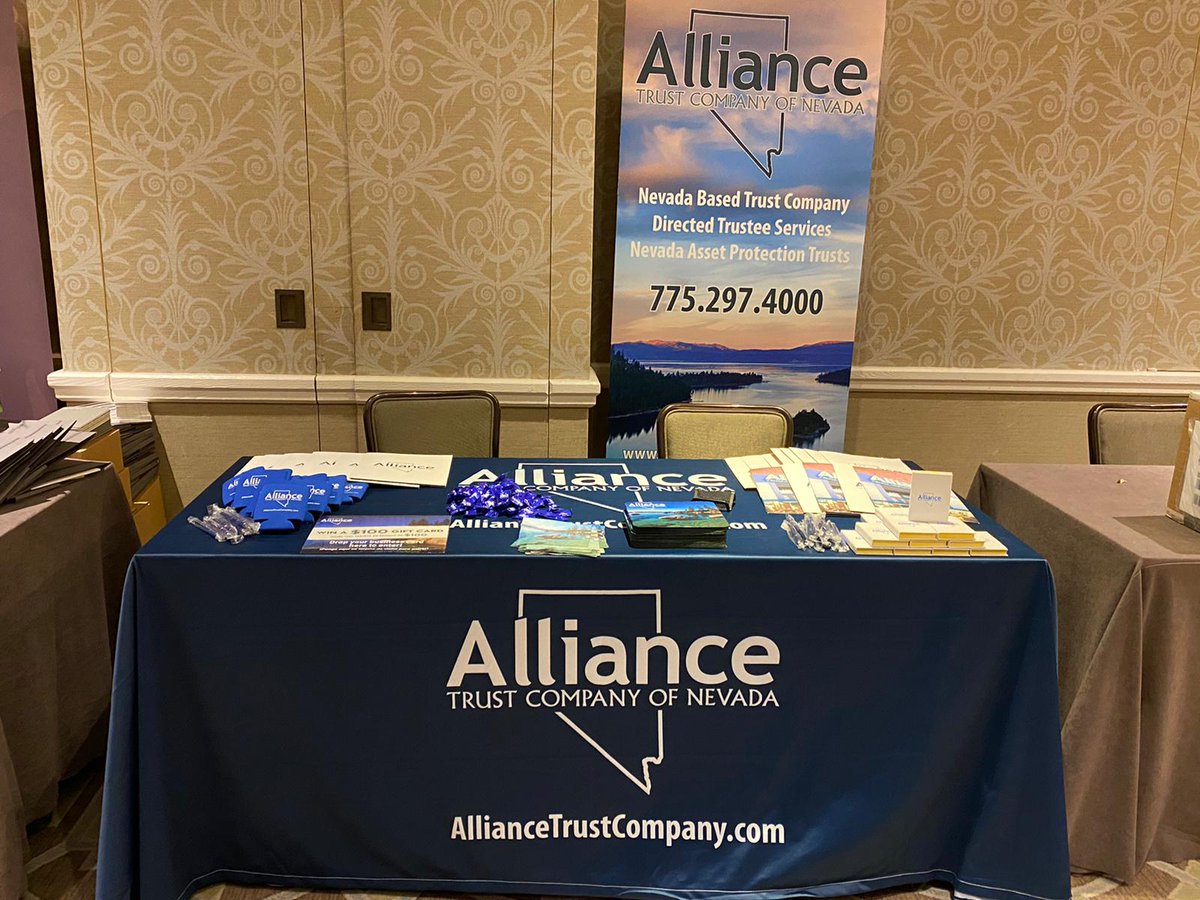 It's a beautiful day in sunny Laguna Beach, California. We're here at the Surf &amp; Sand Resort, sponsoring STEP LA. Come stop by our booth! #stepla #steplosangeles #estateplanning #alliancetrustcompany