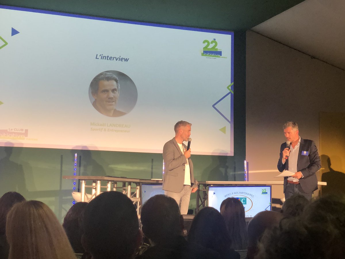 INITIATIVE_PdL's tweet image. 🎉 Les 22 ans d’@InitiativeNante c’est maintenant au stade de la @Beaujoire de Nantes, l’occasion de rencontrer des entrepreneurs talentueux, de partager avec les membres du réseau Initiative ou encore d’écouter le discours inspirant de Mickaël Landreau, sportif et entrepreneur !