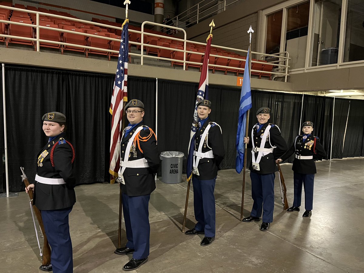 CHS_JROTC's tweet photo. Supporting the Mayor’s Prayer Breakfast this morning.  KC Wolf was an incredible guest speaker. https://t.co/N5tRCZHmi2