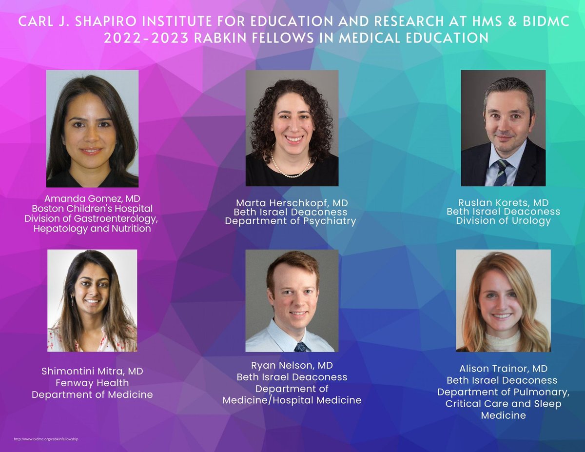 BIDMC Shapiro Inst. tweet media