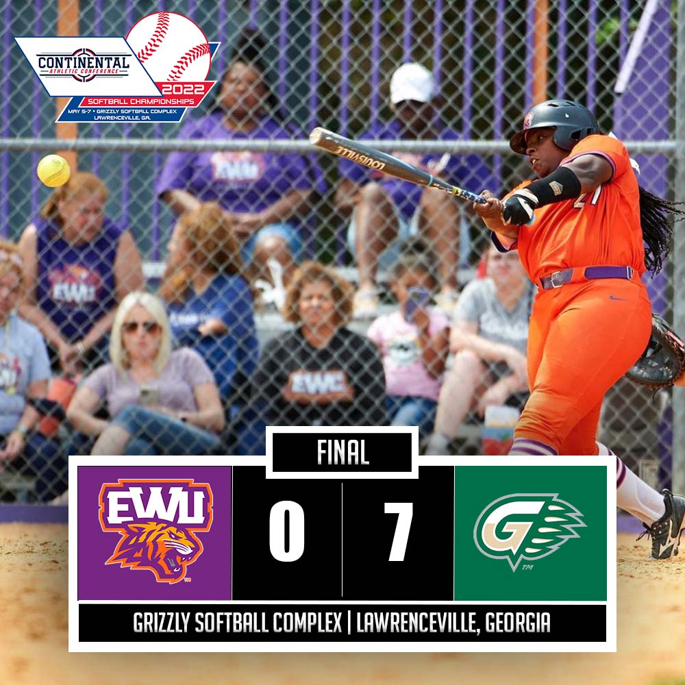 EWU_Athletics's tweet photo. #EWUSB falls to @GGCAthletics in their opening round contest at the @CAC_SportsNAIA. Lady Tigers will play in an elimination game tomorrow at a time to be announced later. #TigerPride!π
π₯ https://t.co/mDfBYJGwGo