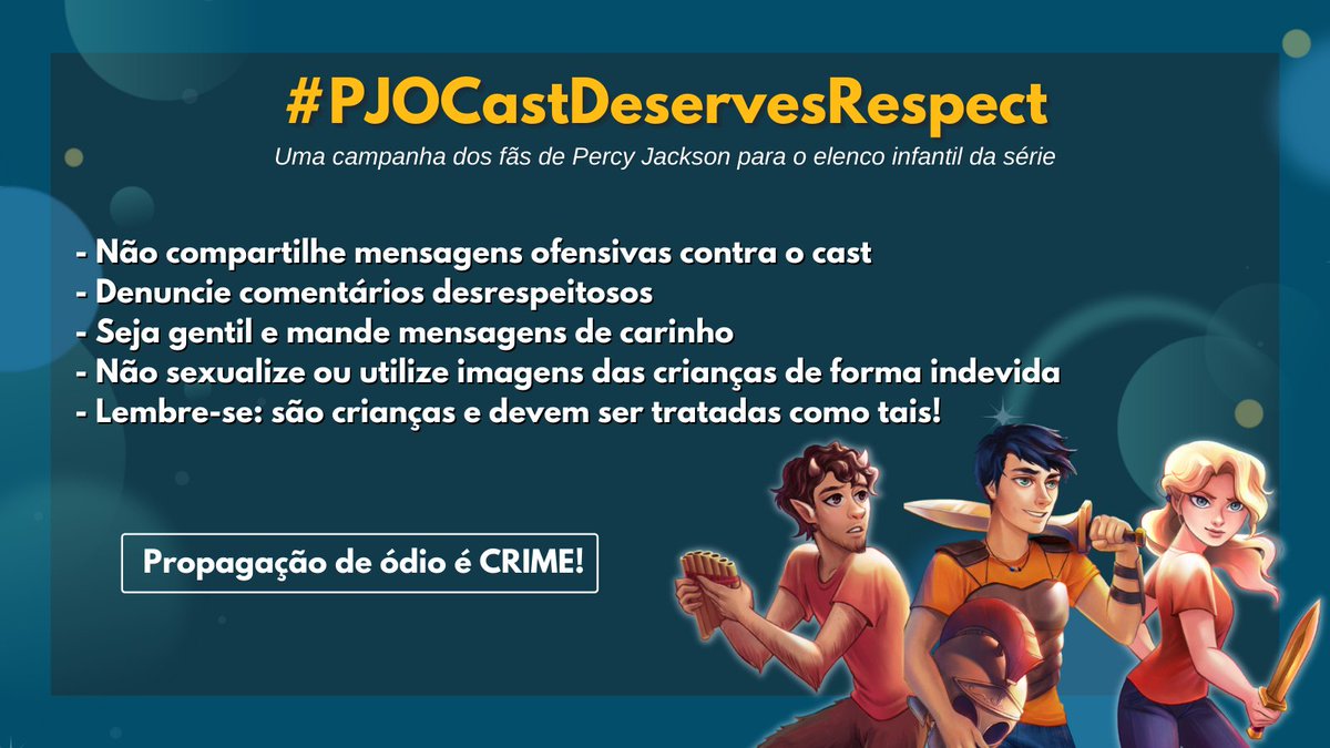 pjo_argo's tweet photo. Grande momento para relembrar da campanha #PJOCastDeservesRespect 

Leah, Aryan e Walker, A GENTE AMA VOCÊS!! AAAAAAAAAAAAA https://t.co/1gMK985vym