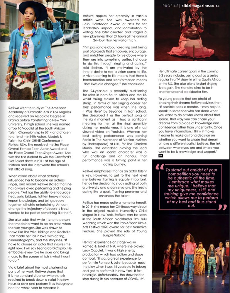 RefilweMaitisa's tweet image. Thank you, @sibizi_mag! ✨