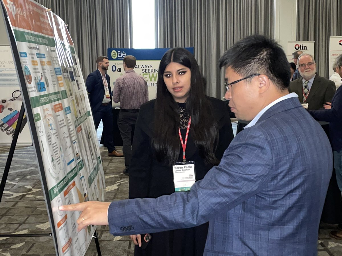 Congratulations to our lab members <a href="/Sachini_DP/">Sachini Perera</a> and <a href="/KarenCorguz/">Karen Cortés-Guzmán (She/her)</a> for presenting at the 2022 annual Thermoset Resin Formulation Association (TRFA) meeting!