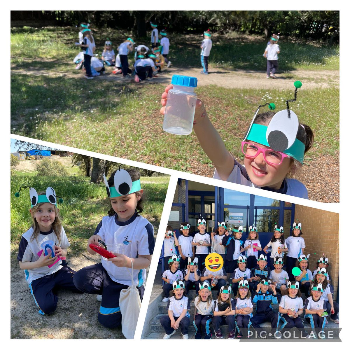 Durante esta semana nuestros peques investigan a los insectos. Que mejor forma que convertirnos en uno de ellos para observarlos más de cerca. 
#escuelainfantilarcadia #colegioarcadia
