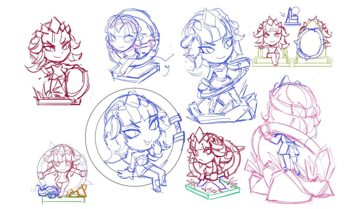 qiqi mini update: im having a bit of trouble posing her ohmatl 