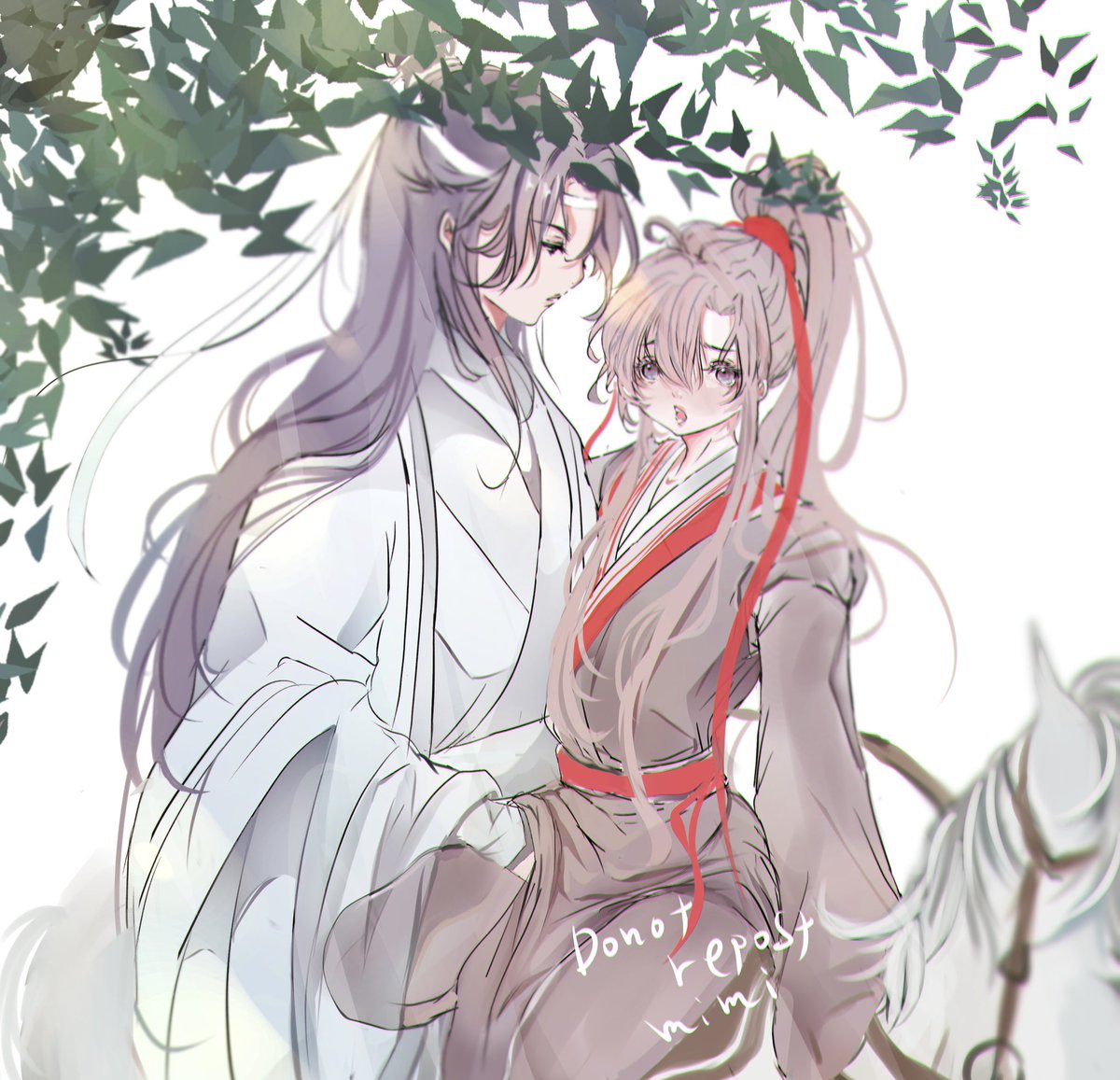 忘羨「毎日どんな時でも!
#MDZS #魔道祖師 #忘羨 」|みみのイラスト